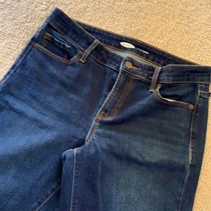 Old Navy Dark Blue straight leg jeans